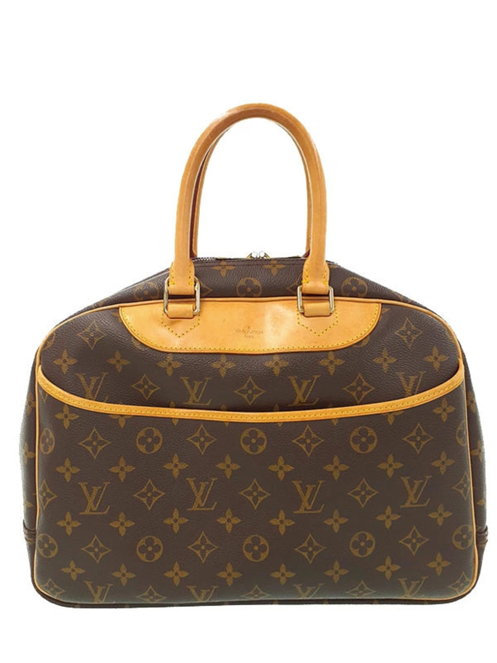 Louis Vuitton Monogram Bowling Vanity Handbag